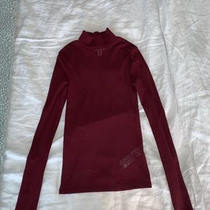 Top shop mesh turtlenecks